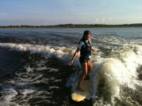 wake surfing