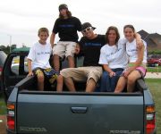 Rocking the new shirts