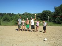 beach volley ball!